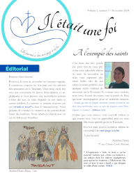 novembre 2024 : À l'exemple des saints! À l'exemple des saints!